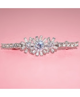 Luxurious Cubiczirconia Barrette