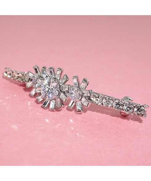 Luxurious Cubiczirconia Barrette