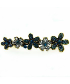 Cubiczirconia Flowers Barrette (Clip Paris)