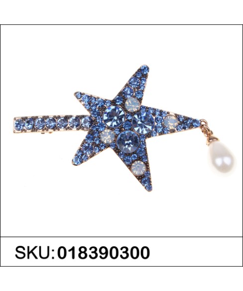 HairClips Blue