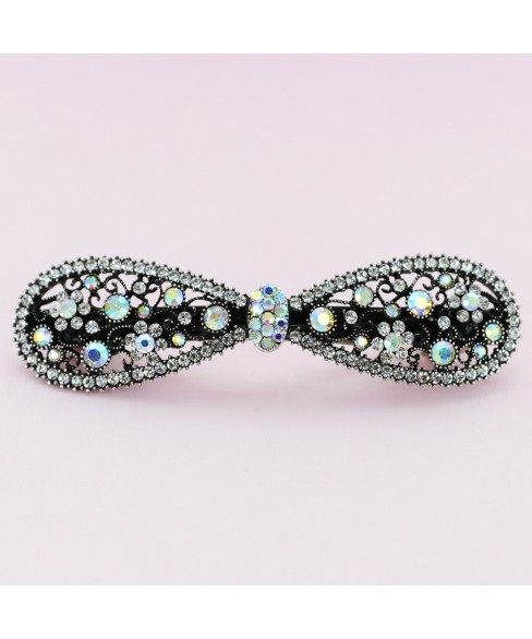 Crystal Rhinestone Barrette/Hair Clip(Clip Paris)