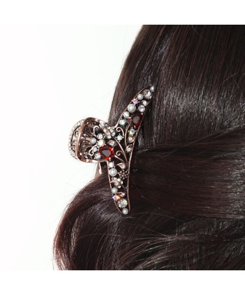 Vintage Inspired Cubiczirconia Hair Jaw.