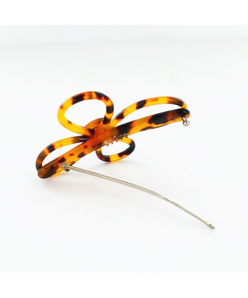 Acrylic Tortoiseshell Barrette