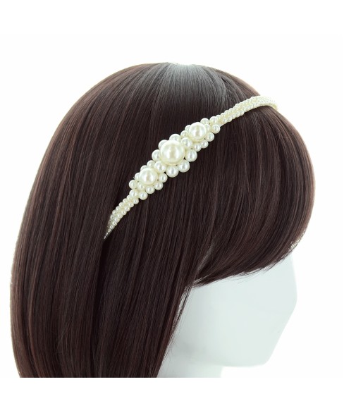 Handcraft Faux Pearl Headband