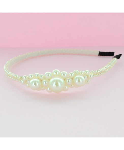 Handcraft Faux Pearl Headband