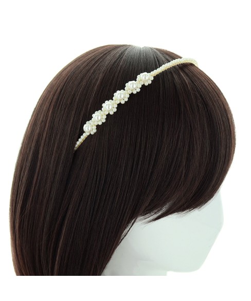 Handcraft Faux Pearl Headband