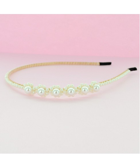 Handcraft Faux Pearl Headband