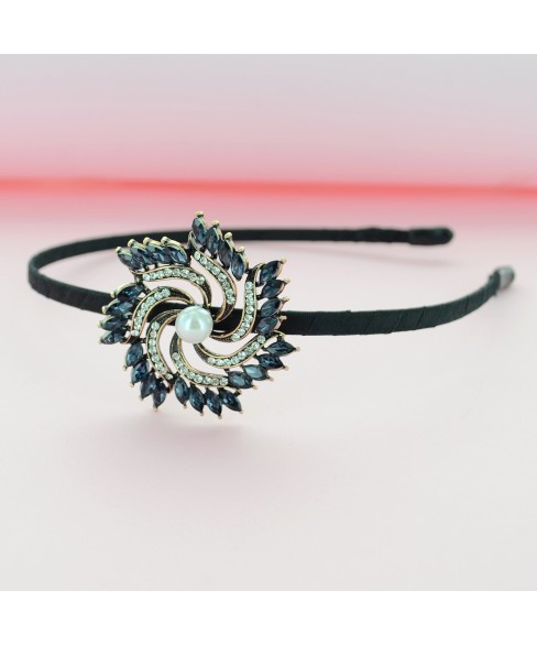 Swirl Crystal Headband