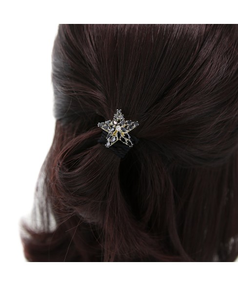 Australian Crystal-Embellished Star Hair Tie