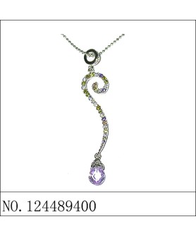 Necklace Purple