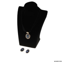 Necklace& Earr Set Blue