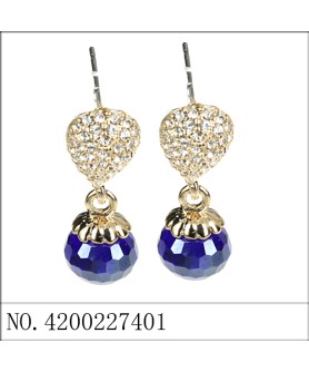 Earrings Purple