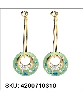 Earrings Blue