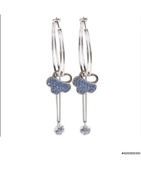 Earrings Blue