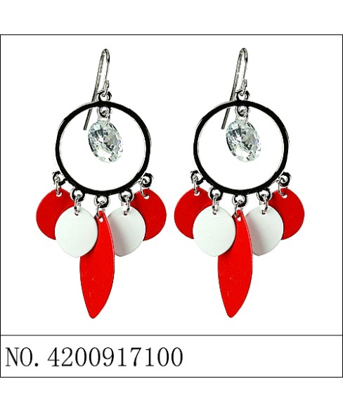 Earrings Red