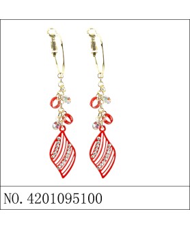 Earrings Red