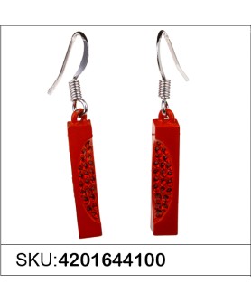 Earrings Red