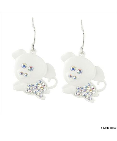 Earrings White