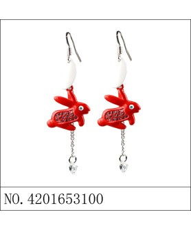 Earrings Red