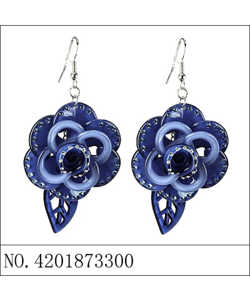 Earrings Blue