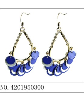 Earrings Blue