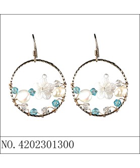 Earrings Blue