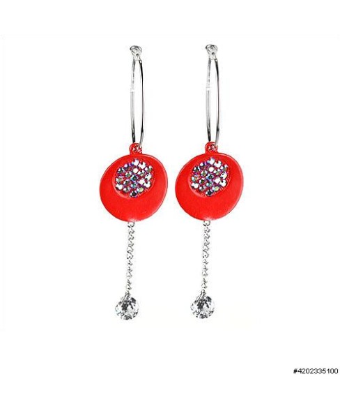 Earrings Red