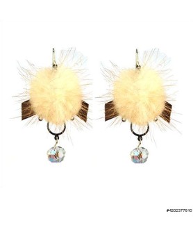 Earrings Brown