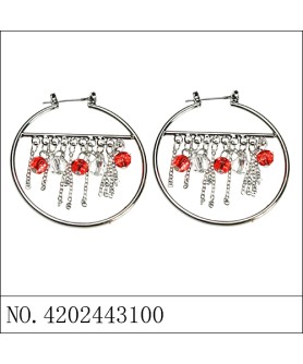 Earrings Red