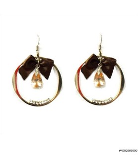 Earrings Brown