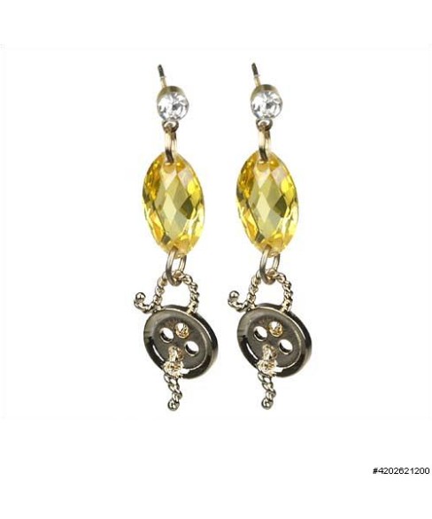 Earrings Yellow