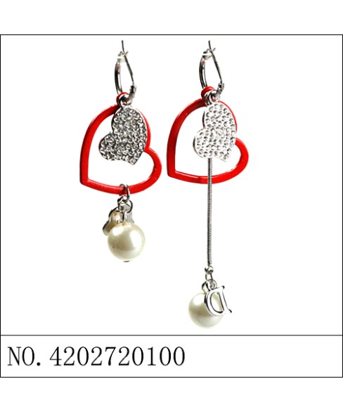 Earrings Red