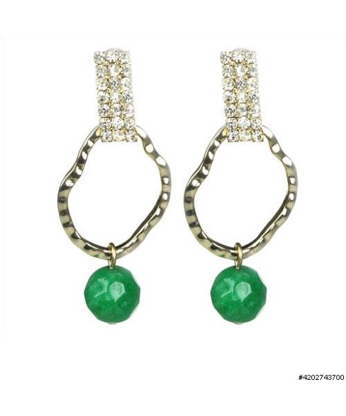 Earrings Green