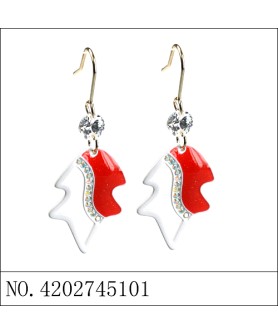 Earrings Red