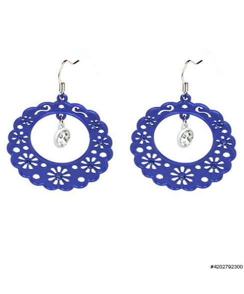 Earrings Blue