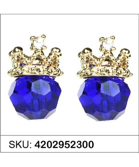 Earrings Blue