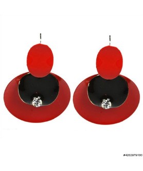 Earrings Red