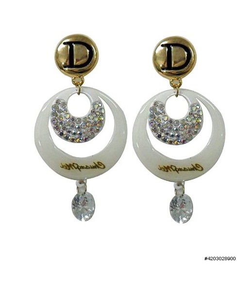 Earrings White