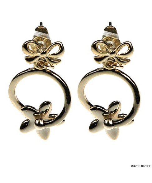 Earrings Brown