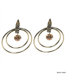 Earrings Brown