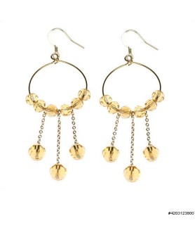 Earrings Brown