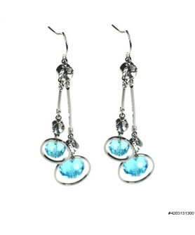 Earrings Blue