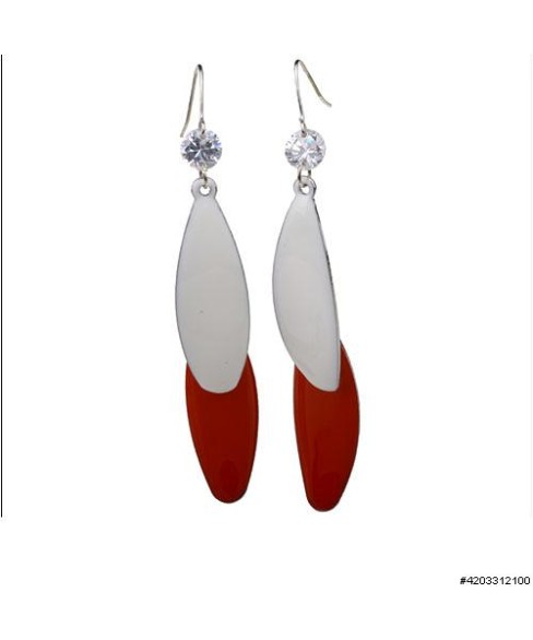 Earrings Red