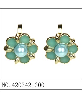 Earrings Blue