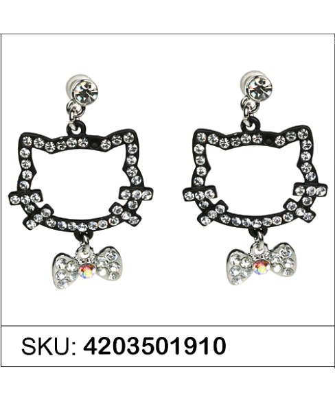 Earrings Black