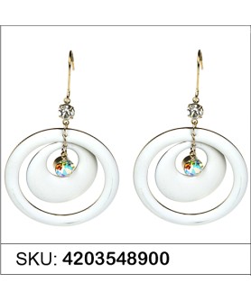 Earrings White