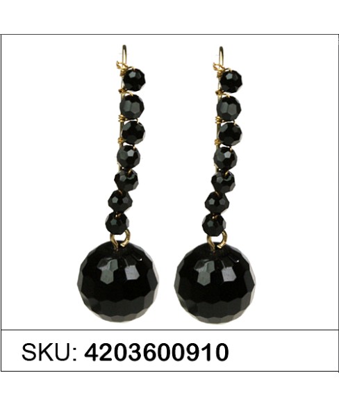 Earrings Black