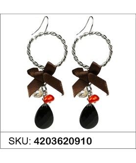 Earrings Black