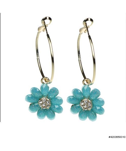 Earrings Blue