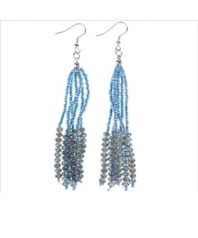 Earrings Blue